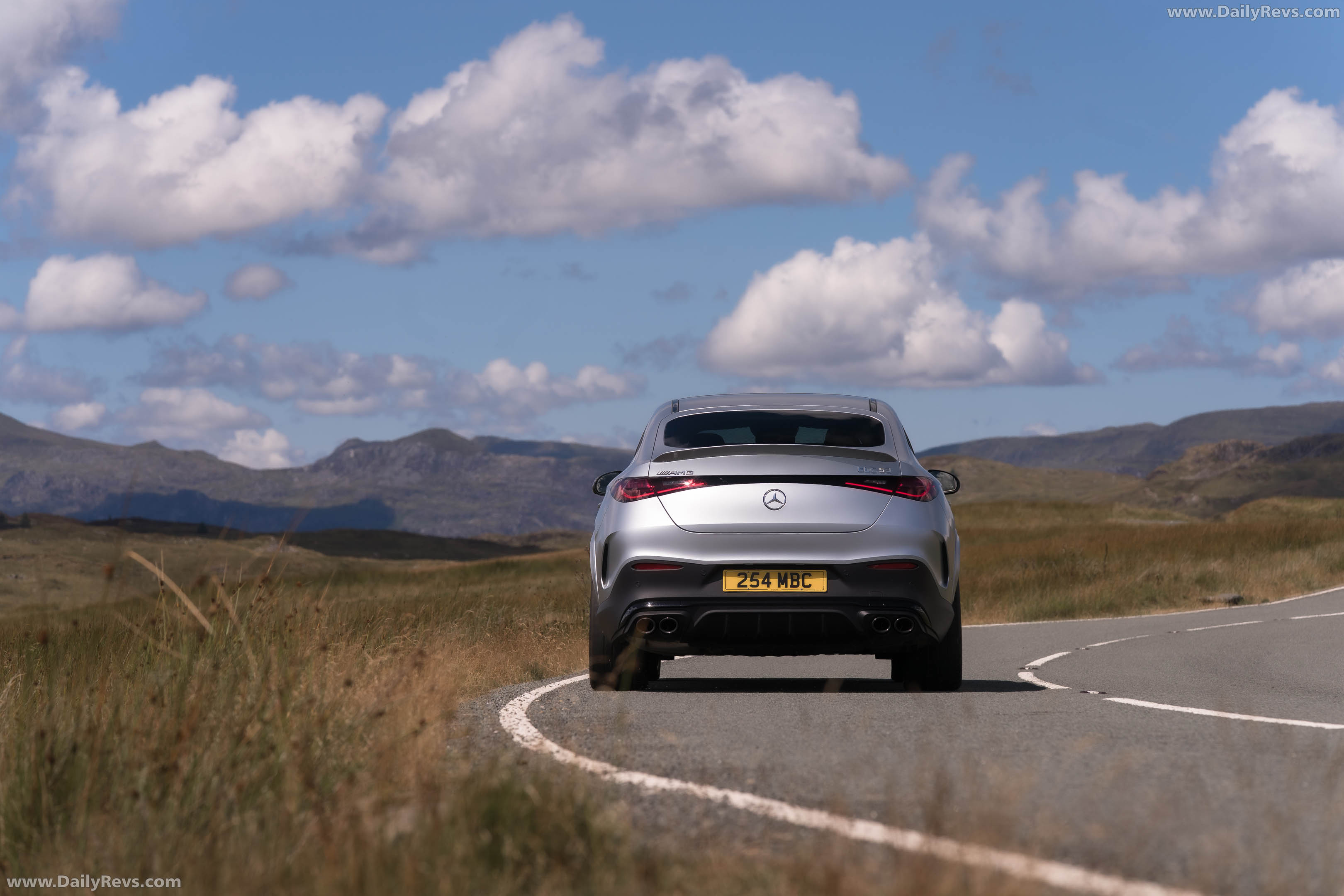 2027 Mercedes-Benz GLC 53 AMG Coupe C254 UK Version Rear View