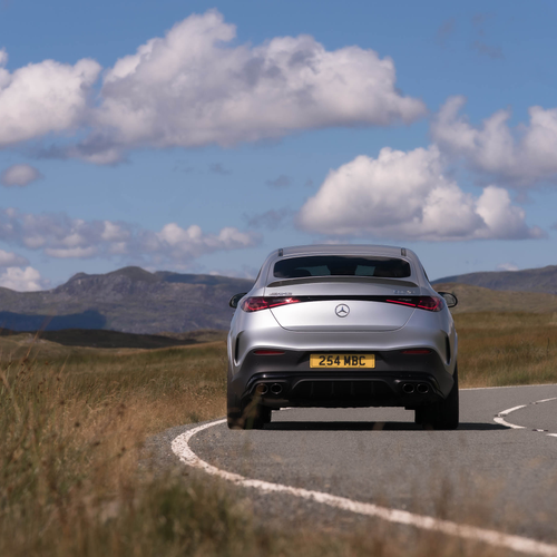 2027 Mercedes-Benz GLC 53 AMG Coupe C254 UK Version Rear View