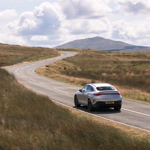 2027 Mercedes-Benz GLC 53 AMG Coupe C254 UK Version Rear View