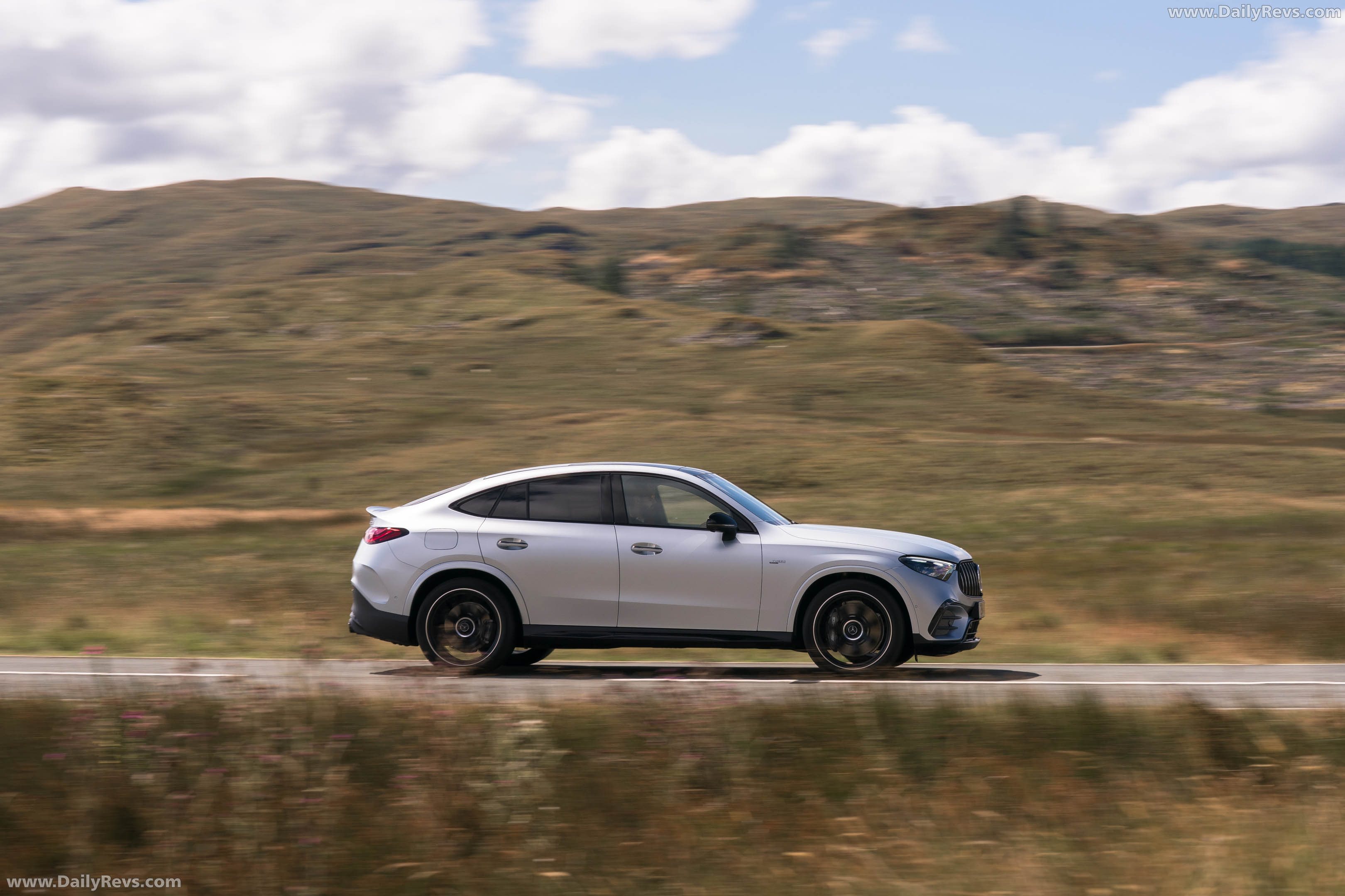 2027 Mercedes-Benz GLC 53 AMG Coupe C254 UK Version Side View