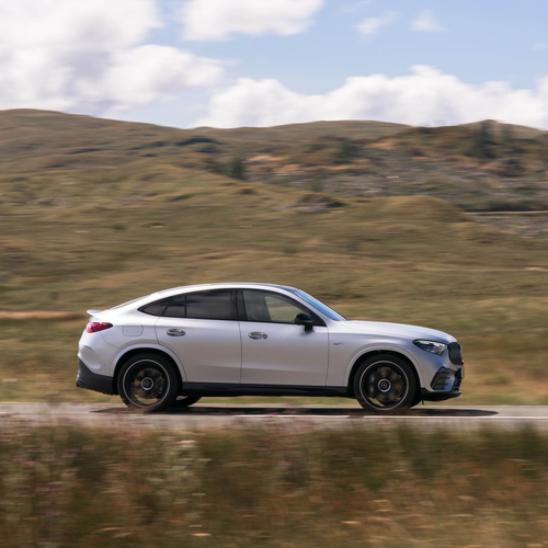 2027 Mercedes-Benz GLC 53 AMG Coupe C254 UK Version Side View
