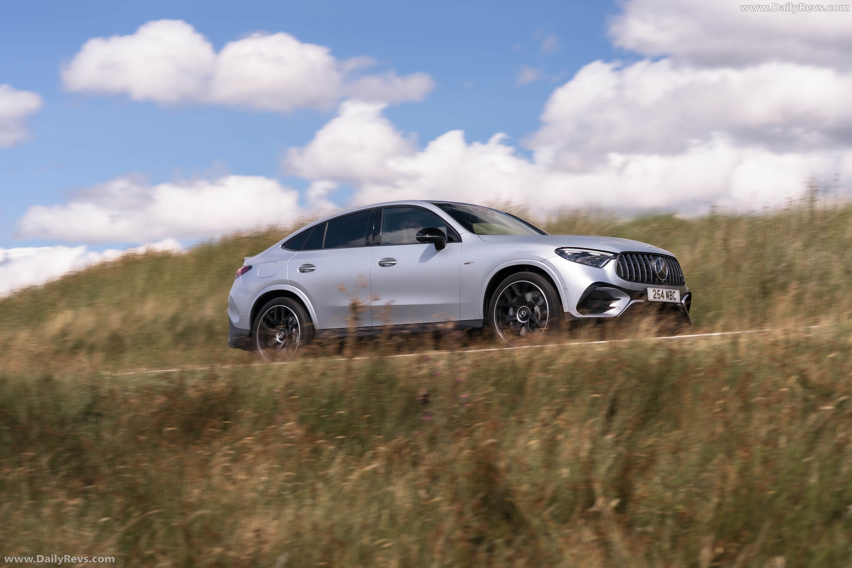 2027 Mercedes-Benz GLC 53 AMG Coupe C254 UK Version Side View