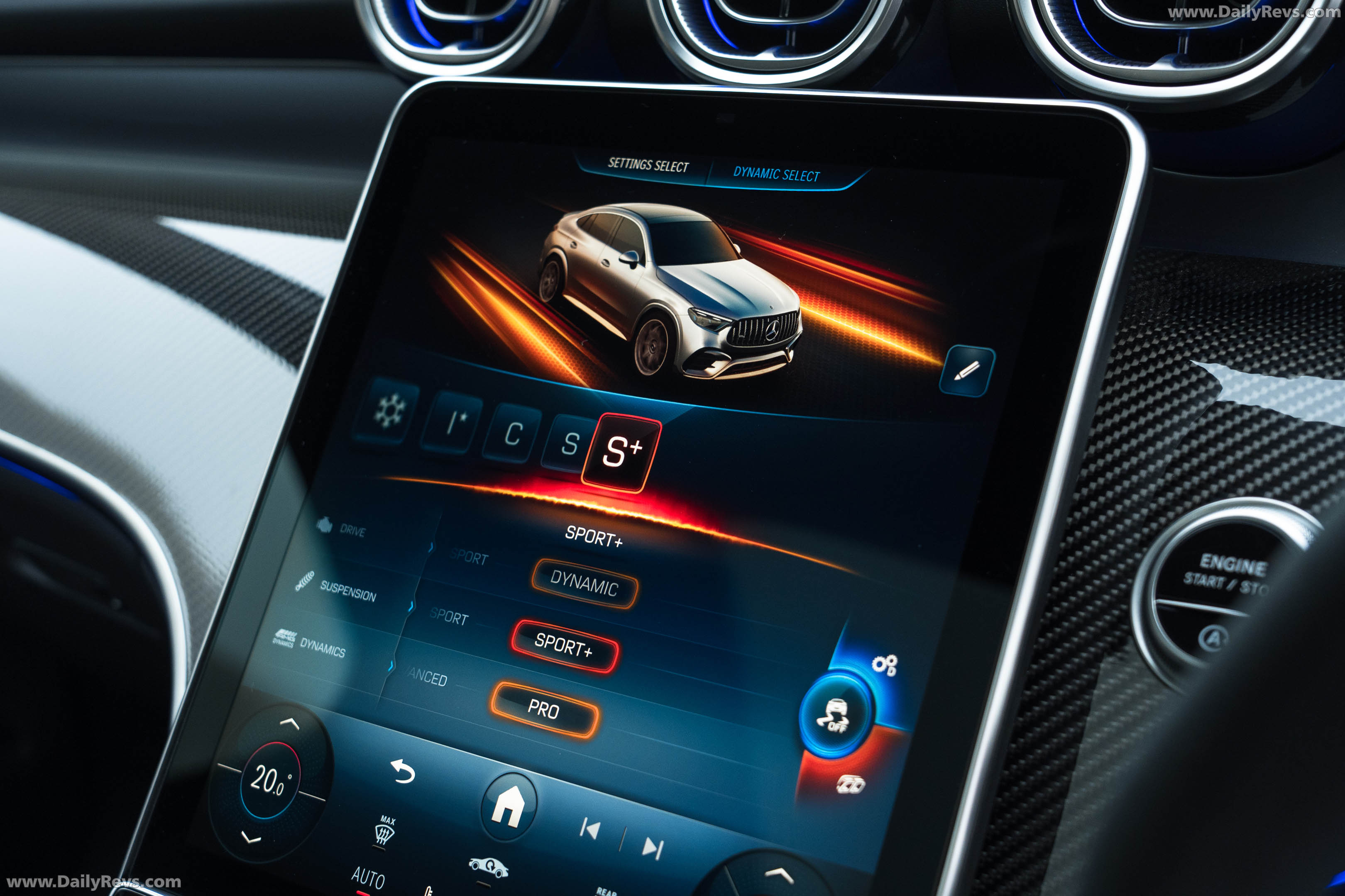 2027 Mercedes-Benz GLC 53 AMG Coupe C254 UK Version Interior