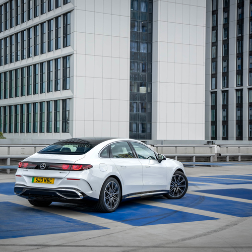 2027 Mercedes-Benz C-Class Electric W540 UK Version Rear View