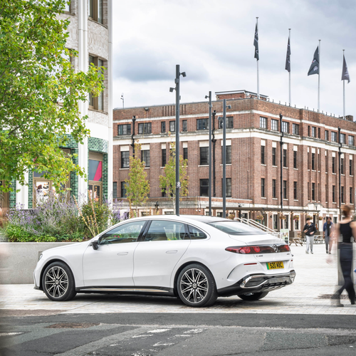 2027 Mercedes-Benz C-Class Electric W540 UK Version Rear View
