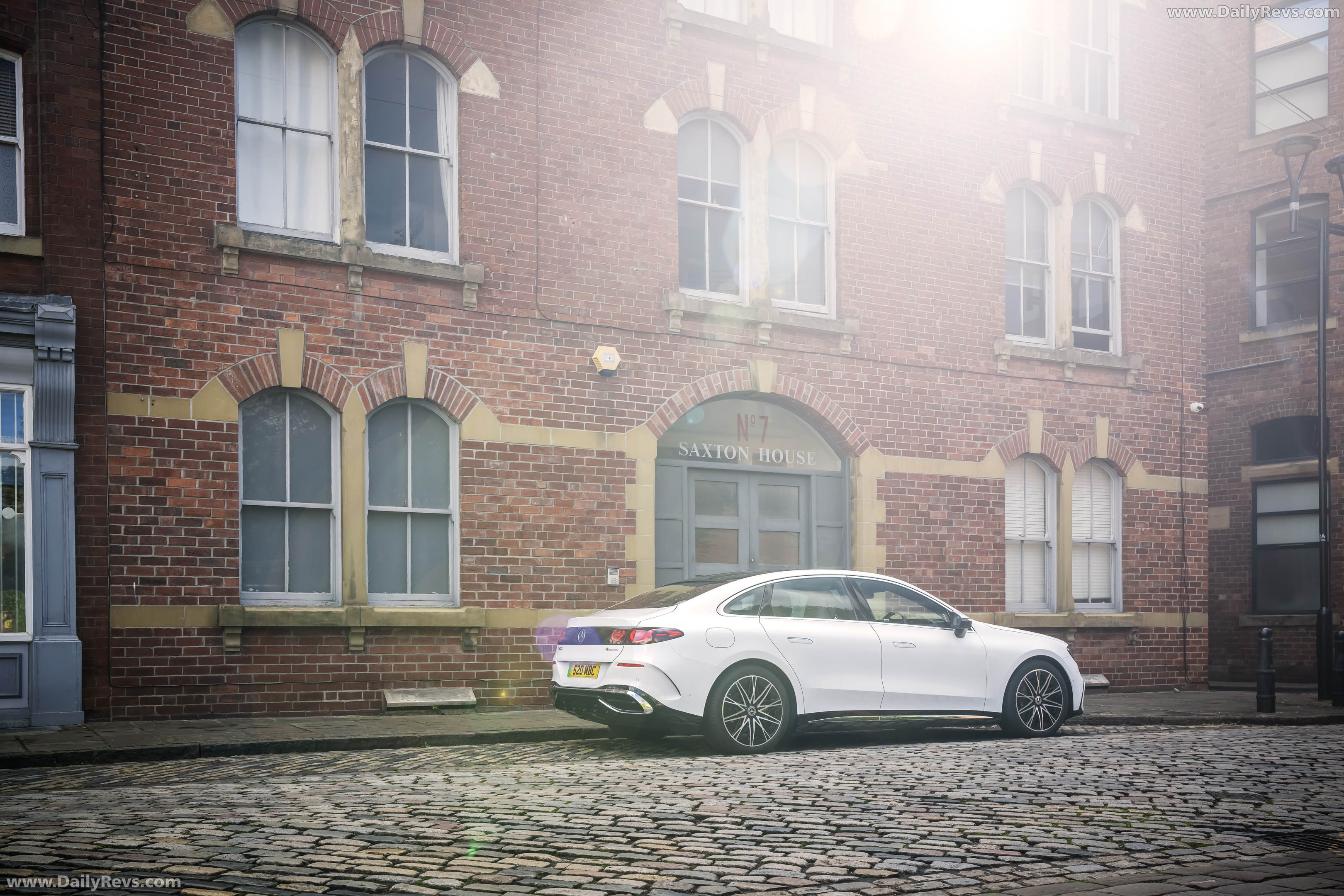 2027 Mercedes-Benz C-Class Electric W540 UK Version Rear View