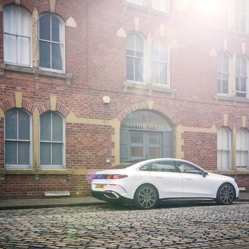 2027 Mercedes-Benz C-Class Electric W540 UK Version Rear View