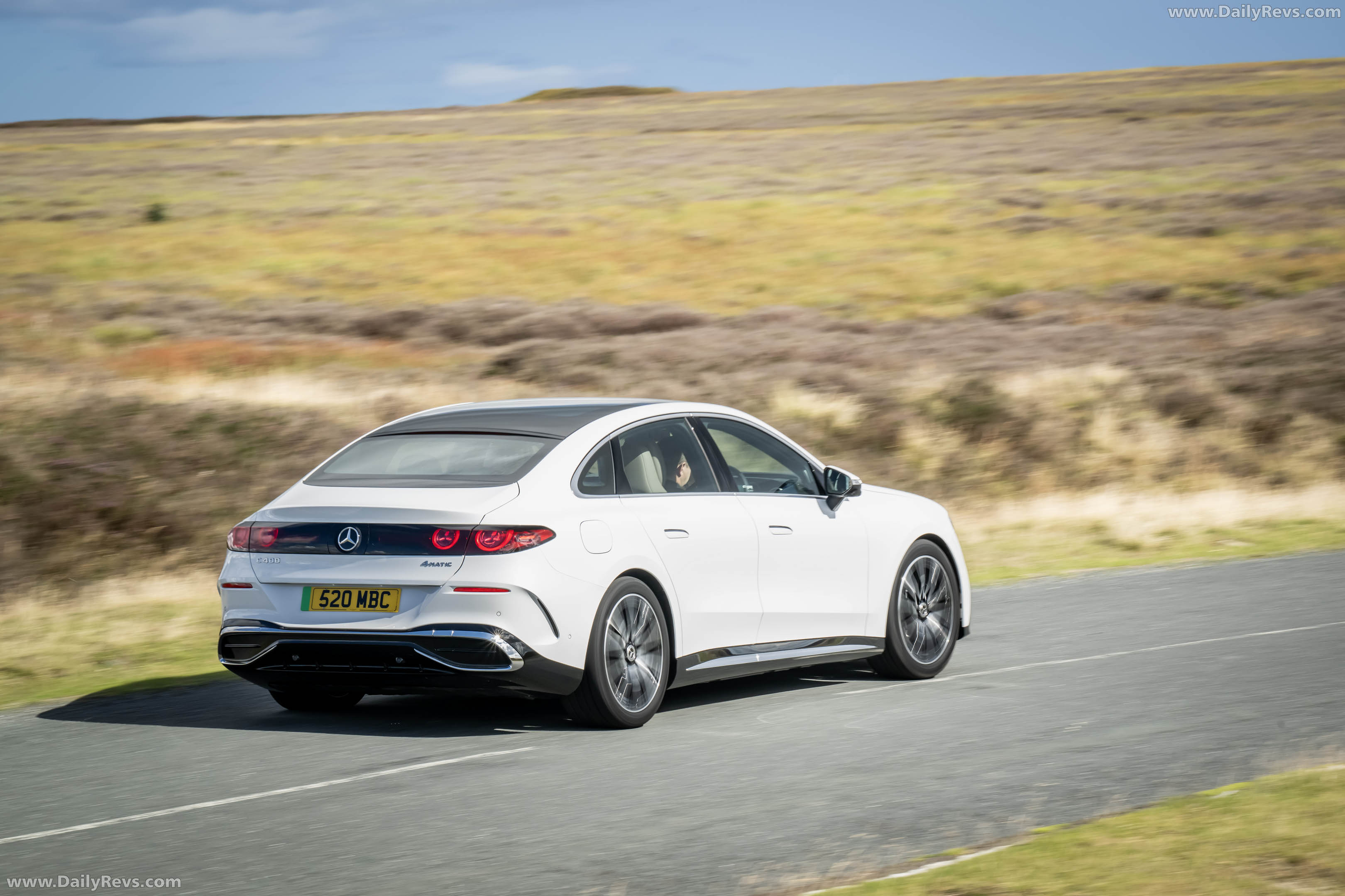 2027 Mercedes-Benz C-Class Electric W540 UK Version Rear View