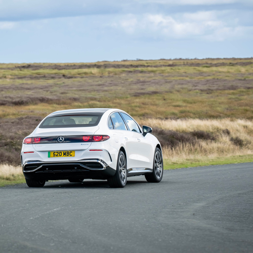 2027 Mercedes-Benz C-Class Electric W540 UK Version Rear View