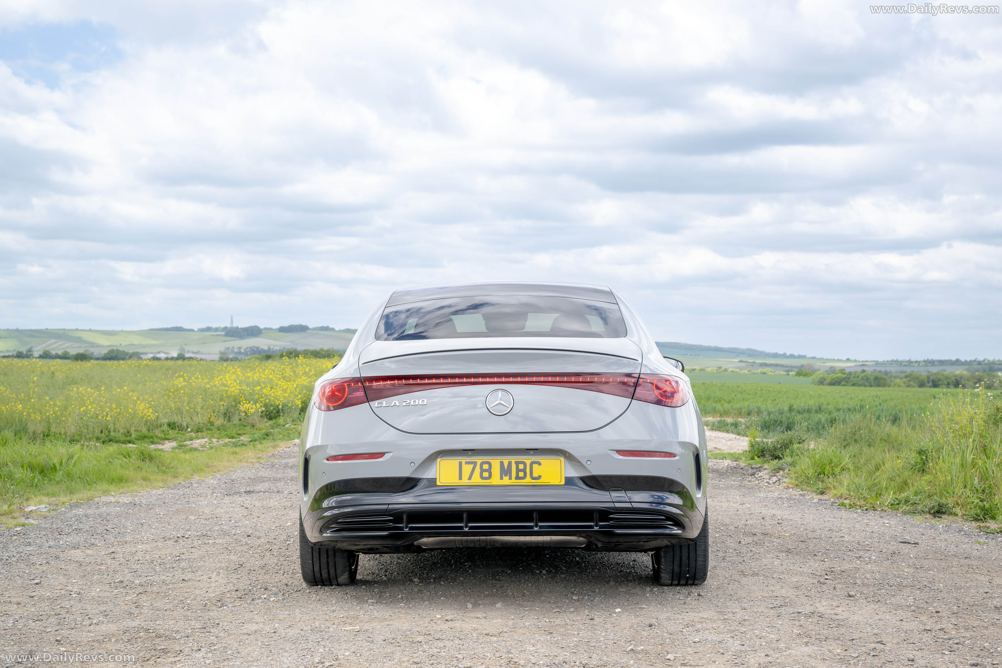 2026 Mercedes-Benz CLA EQ C118 UK Version Rear View
