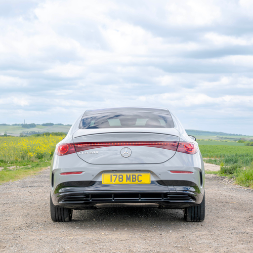 2026 Mercedes-Benz CLA EQ C118 UK Version Rear View