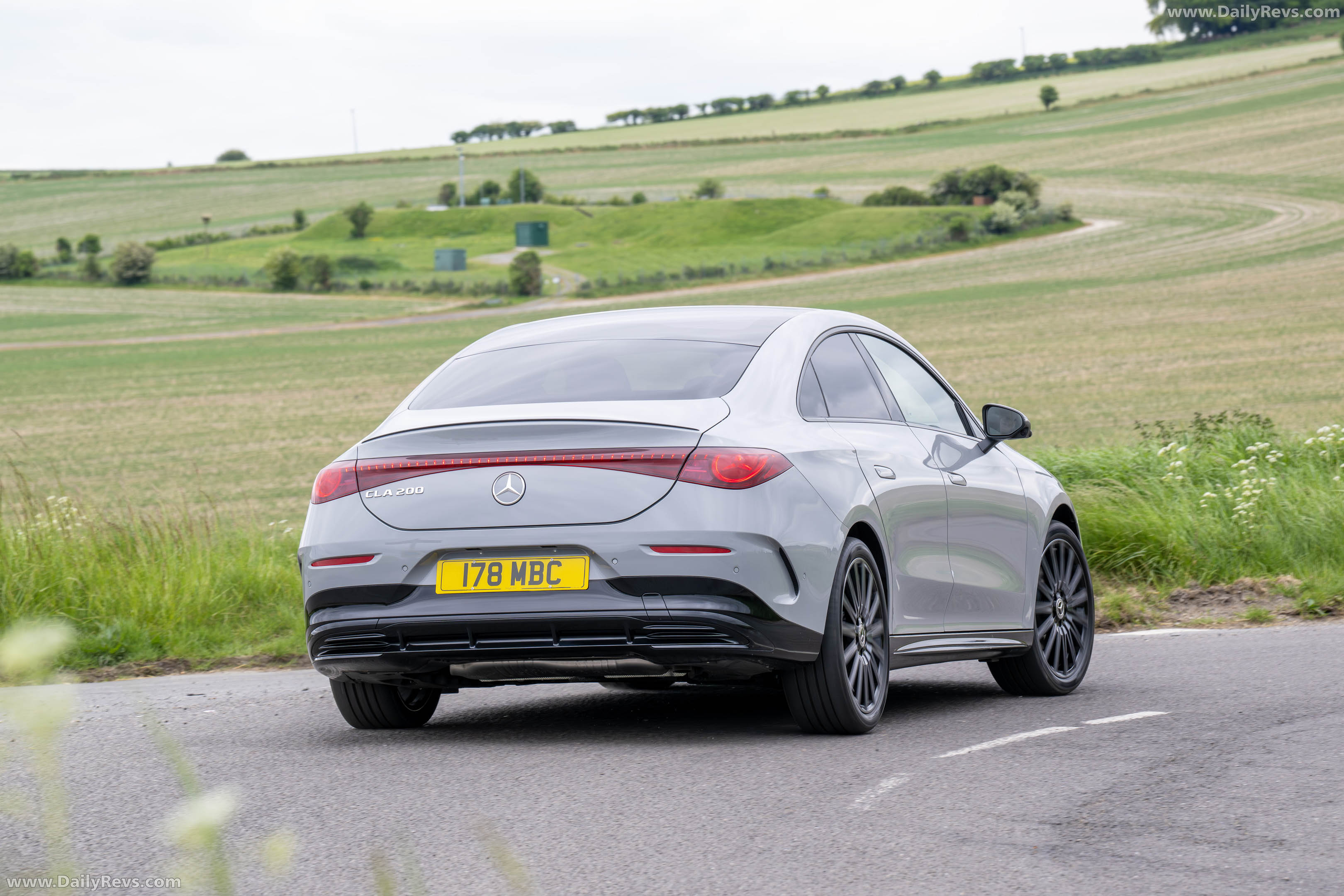 2026 Mercedes-Benz CLA EQ C118 UK Version Rear View