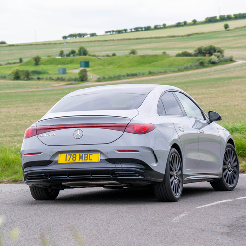 2026 Mercedes-Benz CLA EQ C118 UK Version Rear View
