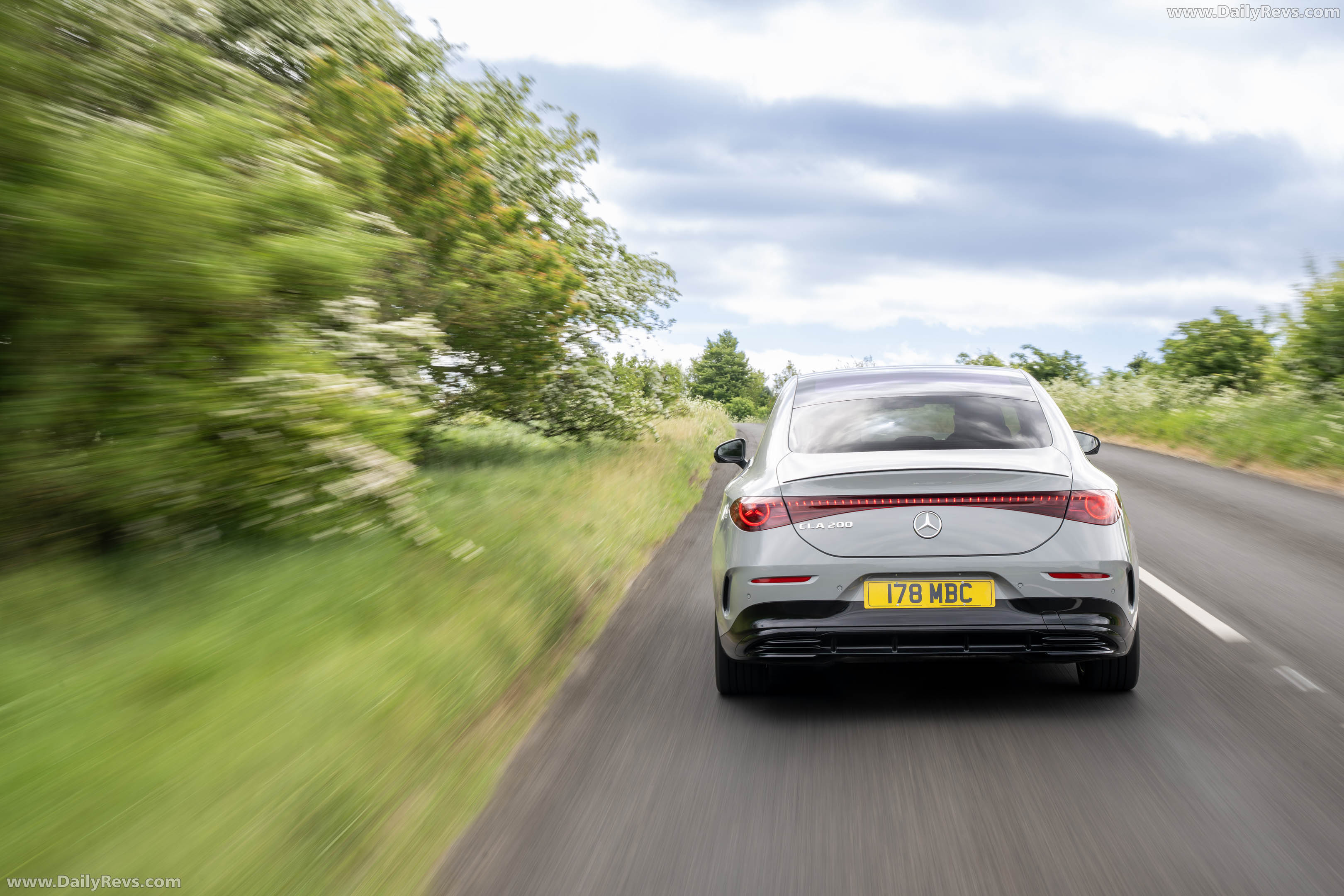 2026 Mercedes-Benz CLA EQ C118 UK Version Rear View