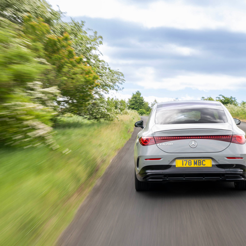 2026 Mercedes-Benz CLA EQ C118 UK Version Rear View