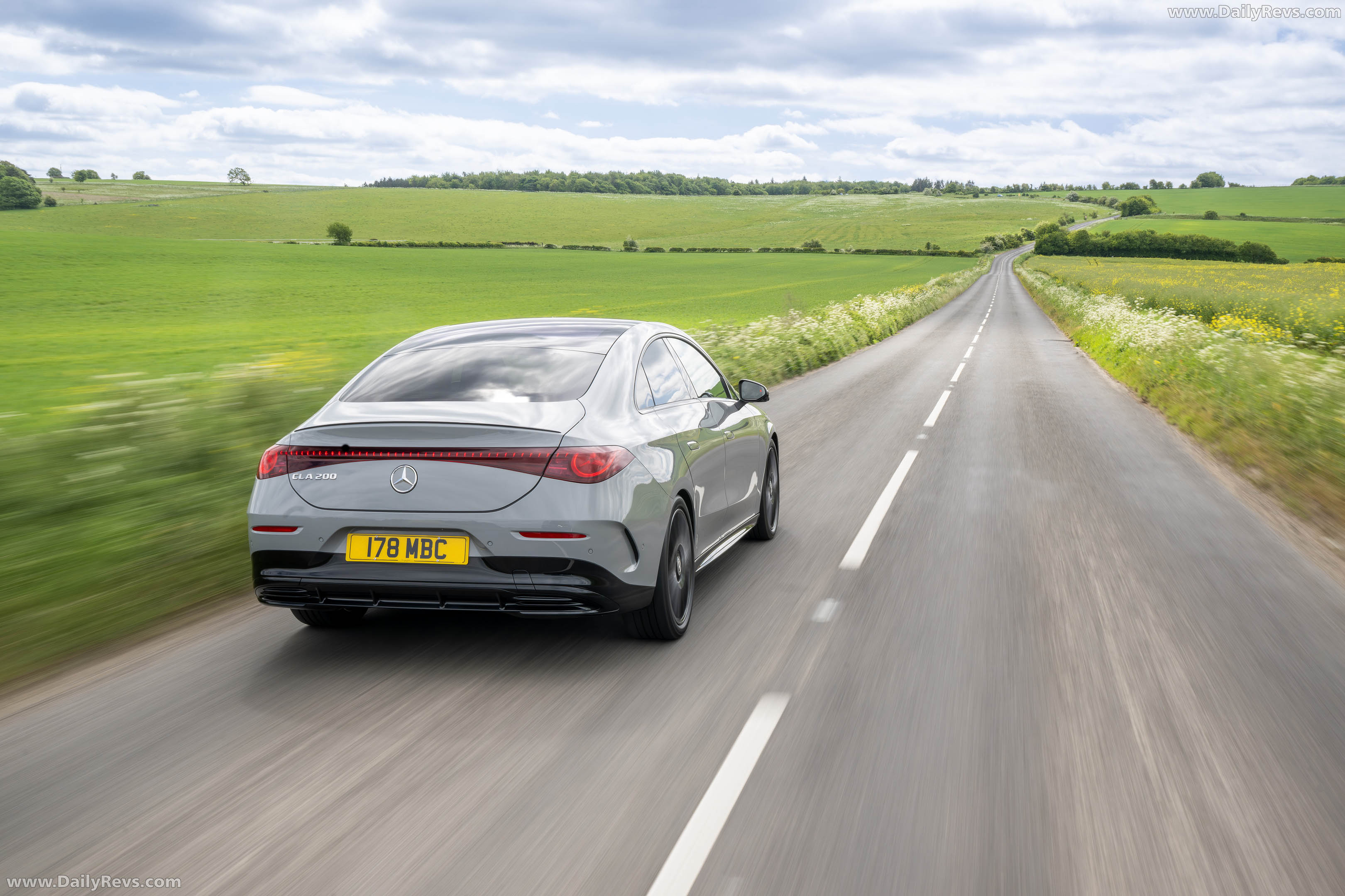 2026 Mercedes-Benz CLA EQ C118 UK Version Rear View