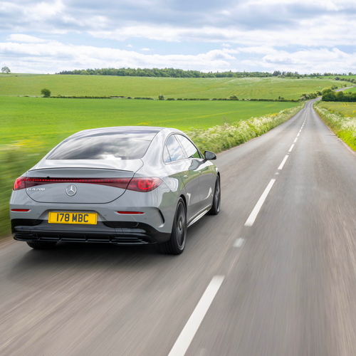 2026 Mercedes-Benz CLA EQ C118 UK Version Rear View