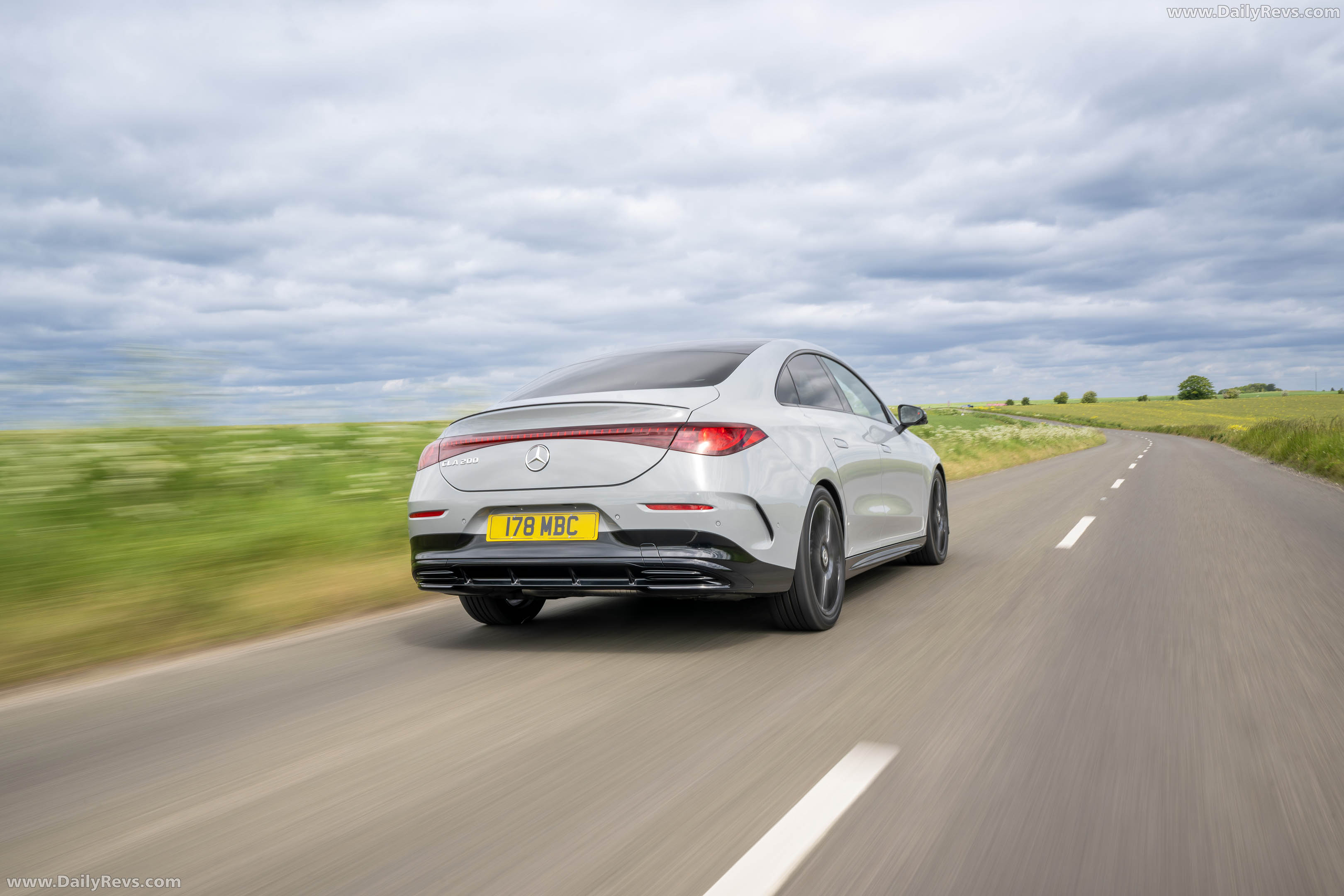 2026 Mercedes-Benz CLA EQ C118 UK Version Rear View