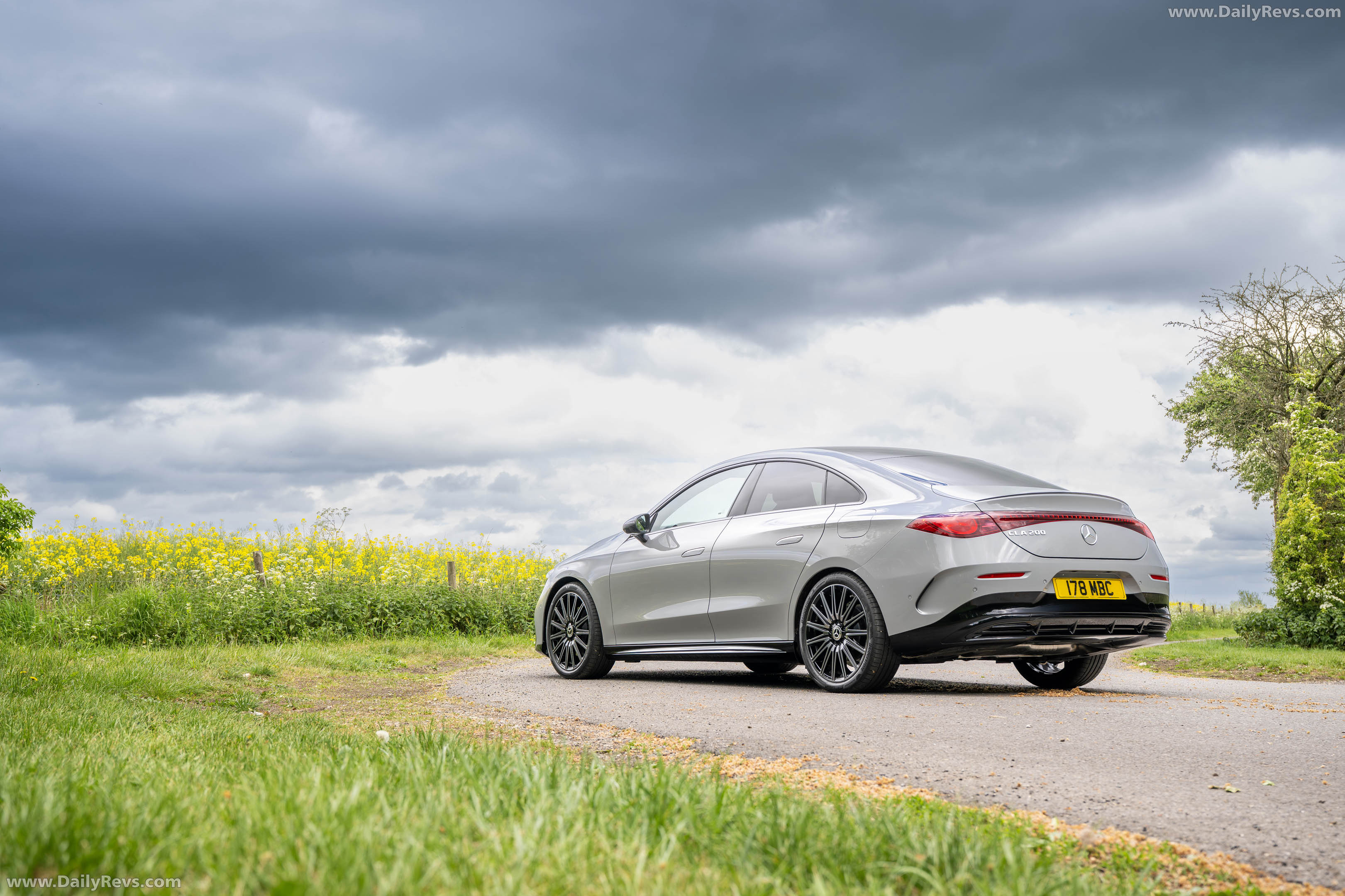 2026 Mercedes-Benz CLA EQ C118 UK Version Rear View