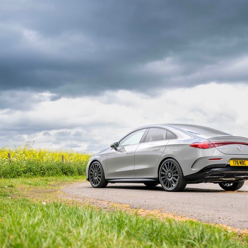 2026 Mercedes-Benz CLA EQ C118 UK Version Rear View