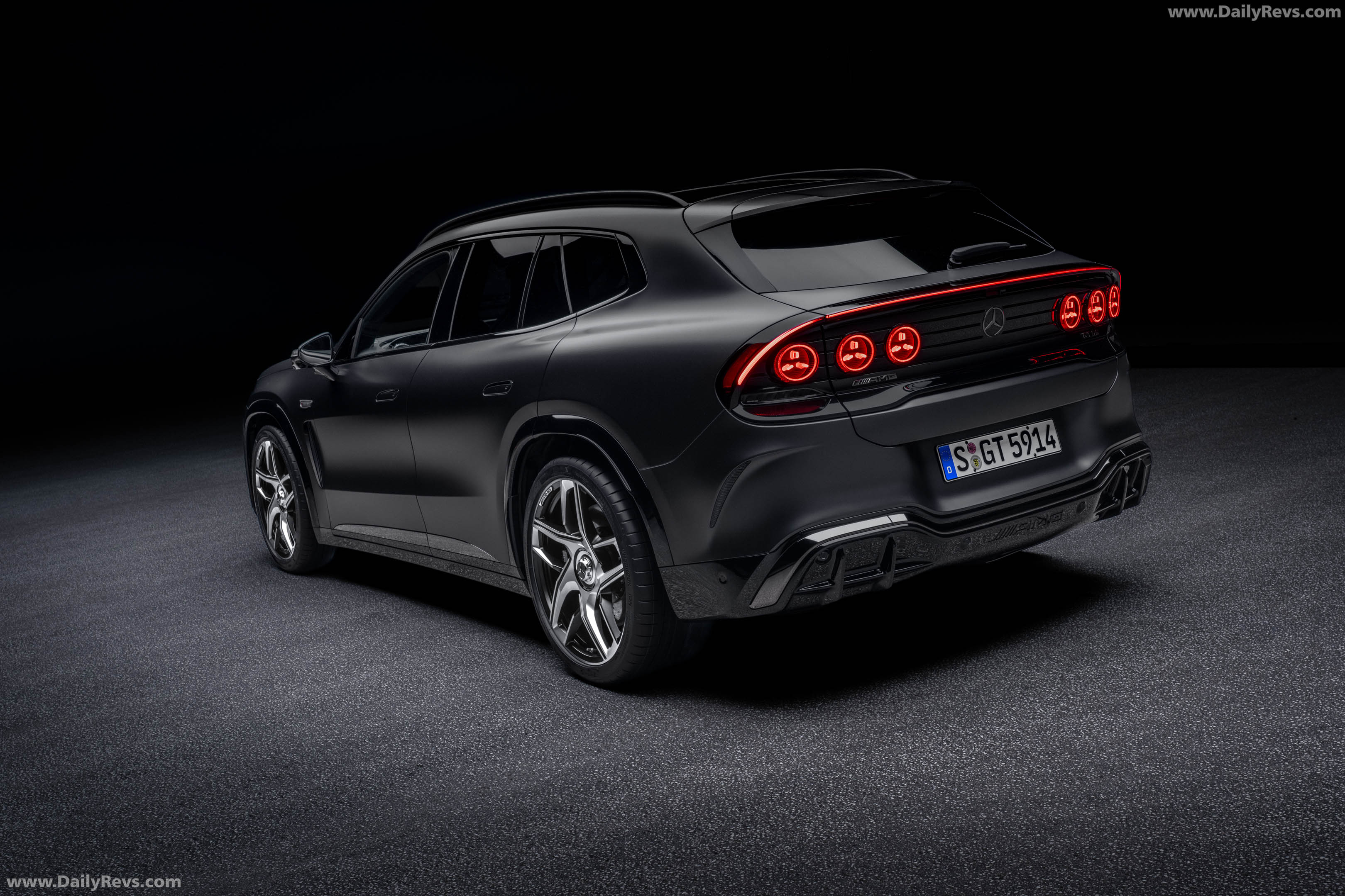2027 Mercedes-Benz AMG GT SUV X591 Rear View