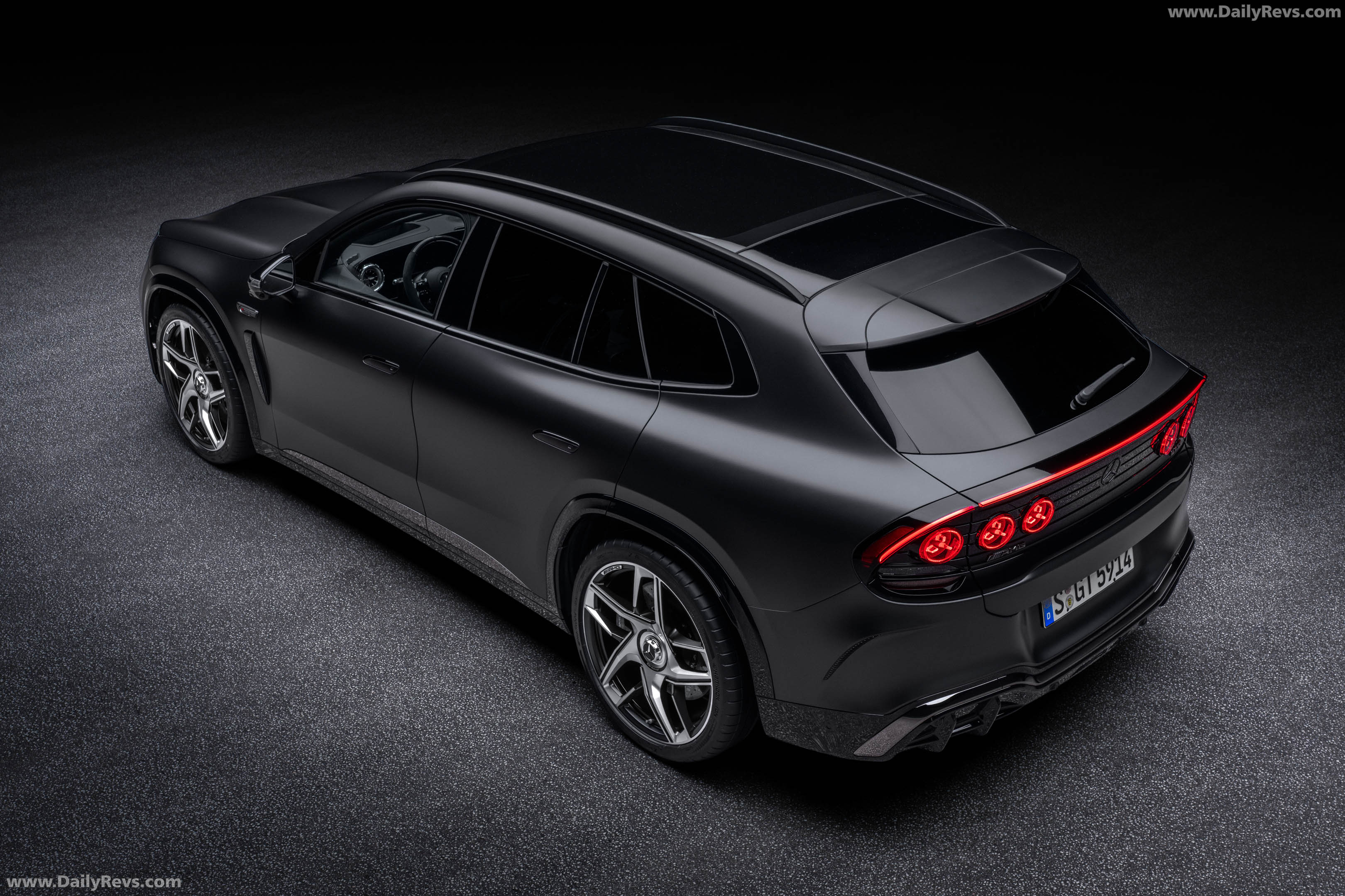 2027 Mercedes-Benz AMG GT SUV X591 Top View