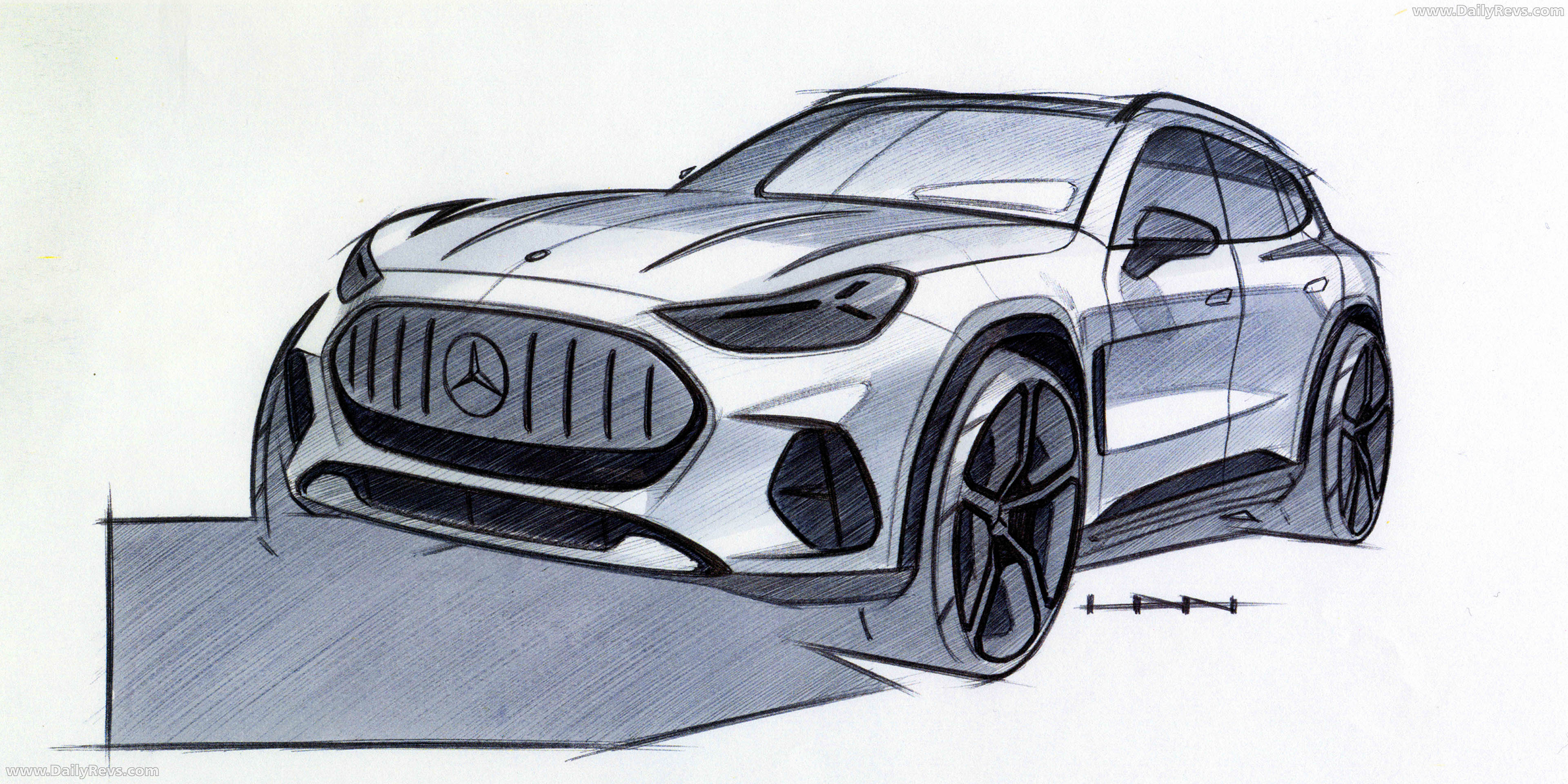 2027 Mercedes-Benz AMG GT SUV X591 Sketches