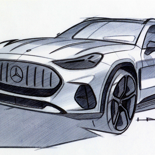 2027 Mercedes-Benz AMG GT SUV X591 Sketches