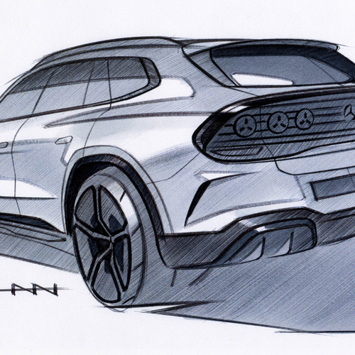 2027 Mercedes-Benz AMG GT SUV X591 Sketches