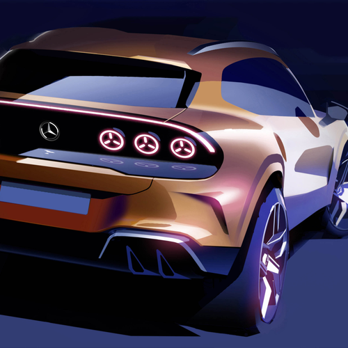 2027 Mercedes-Benz AMG GT SUV X591 Sketches