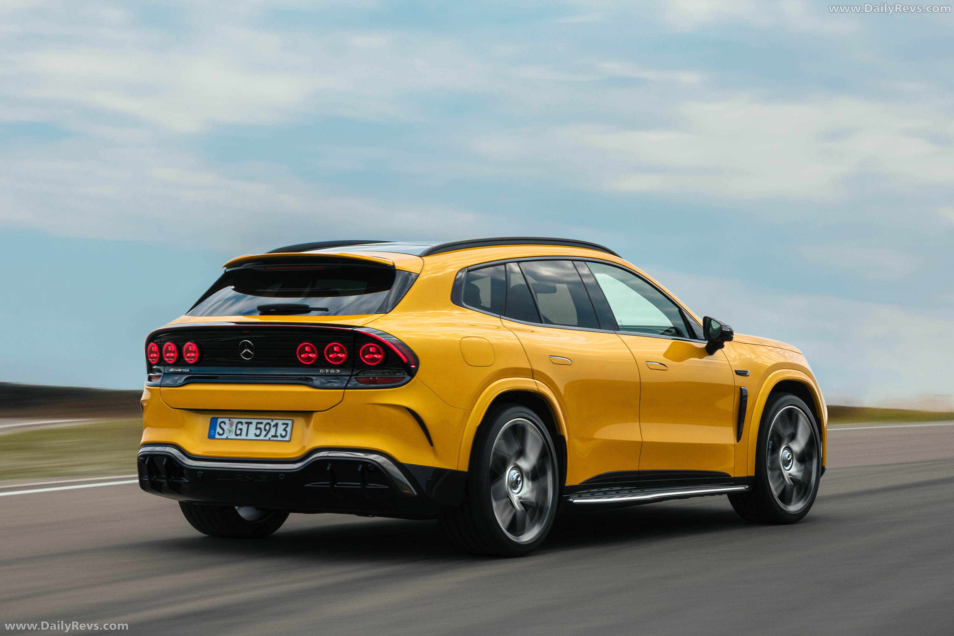 2027 Mercedes-Benz AMG GT 63 SUV X591 Rear View