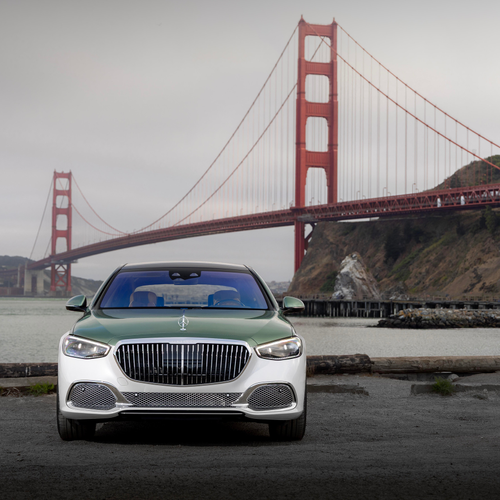 2026 Mercedes-Maybach S 680 Edition Emerald Isle Front View