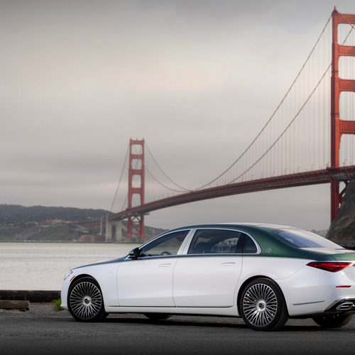 2026 Mercedes-Maybach S 680 Edition Emerald Isle Rear View