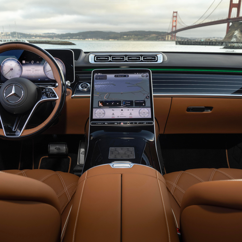 2026 Mercedes-Maybach S 680 Edition Emerald Isle Interior