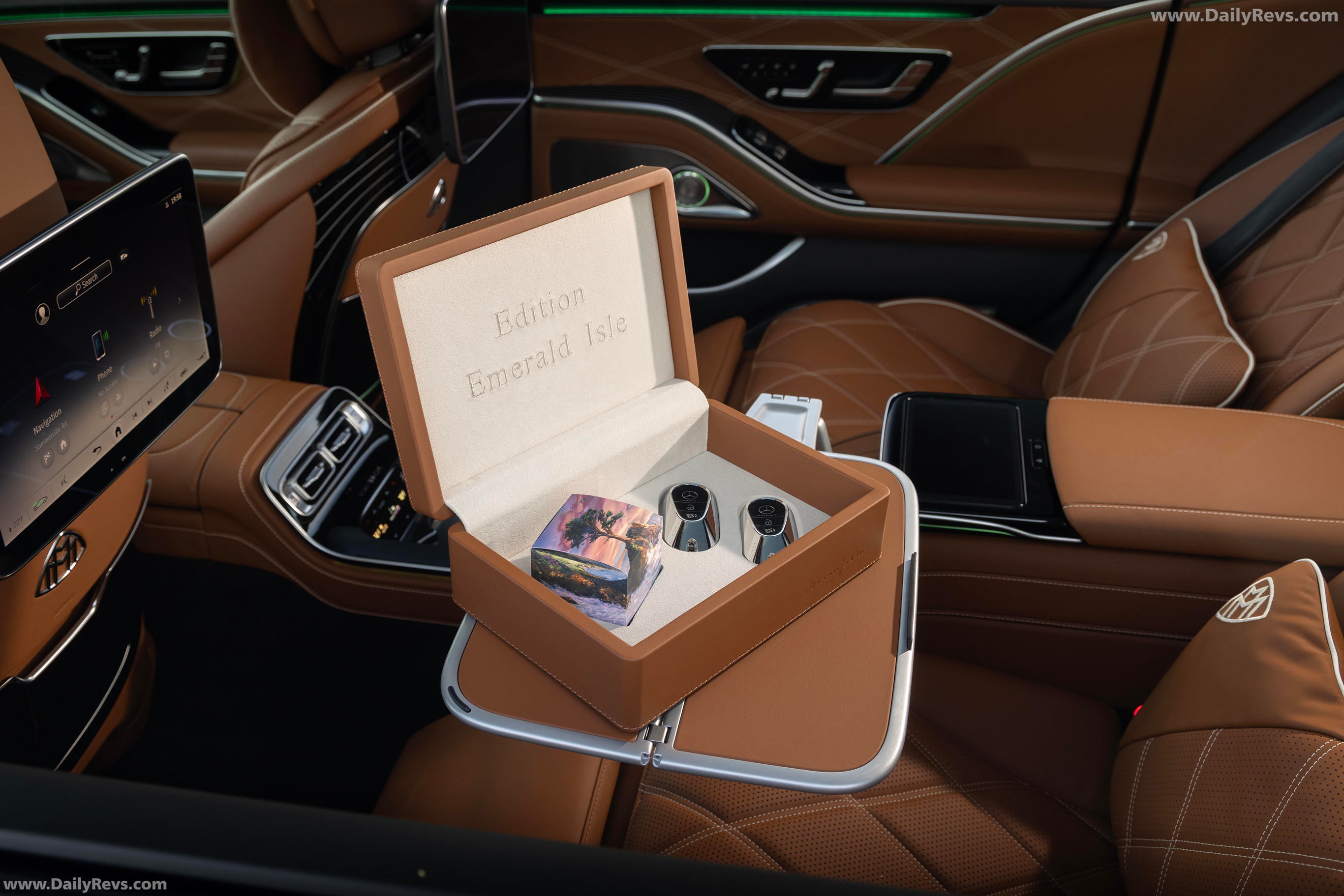 2026 Mercedes-Maybach S 680 Edition Emerald Isle Interior