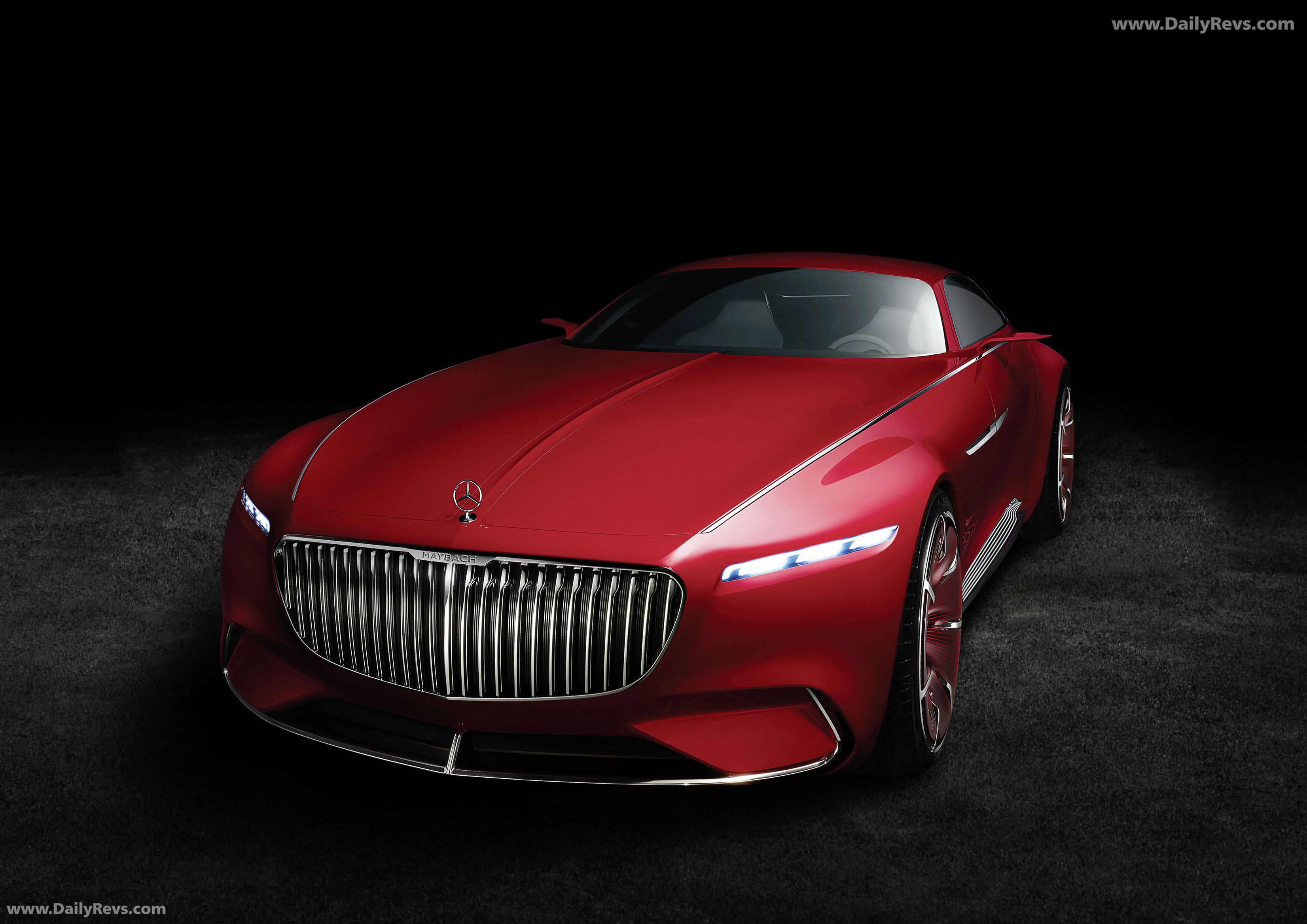 2016 Mercedes-Maybach Vision 6 Concept Front View