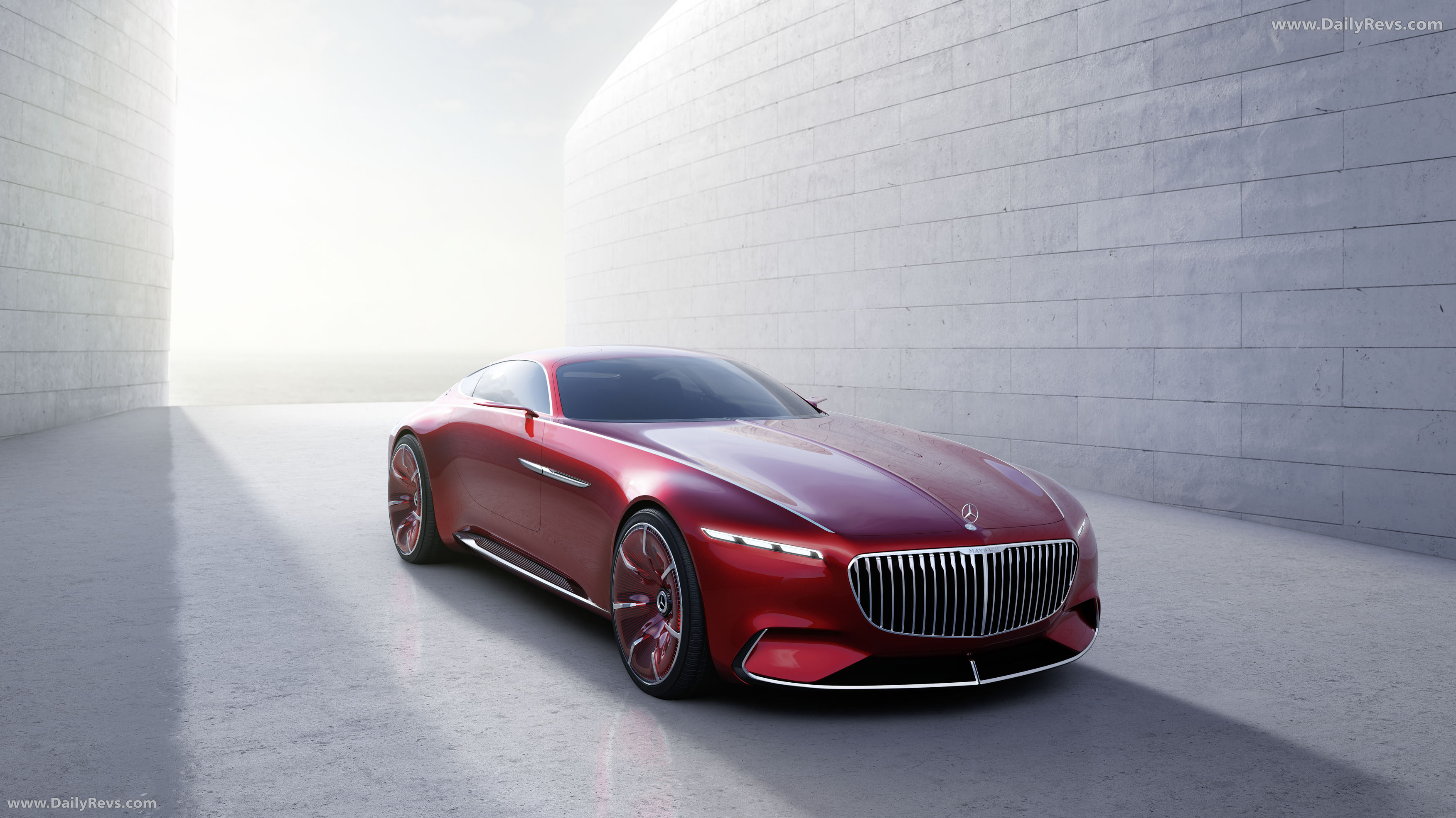 2016 Mercedes-Maybach Vision 6 Concept Front View