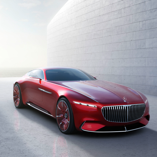 2016 Mercedes-Maybach Vision 6 Concept Front View