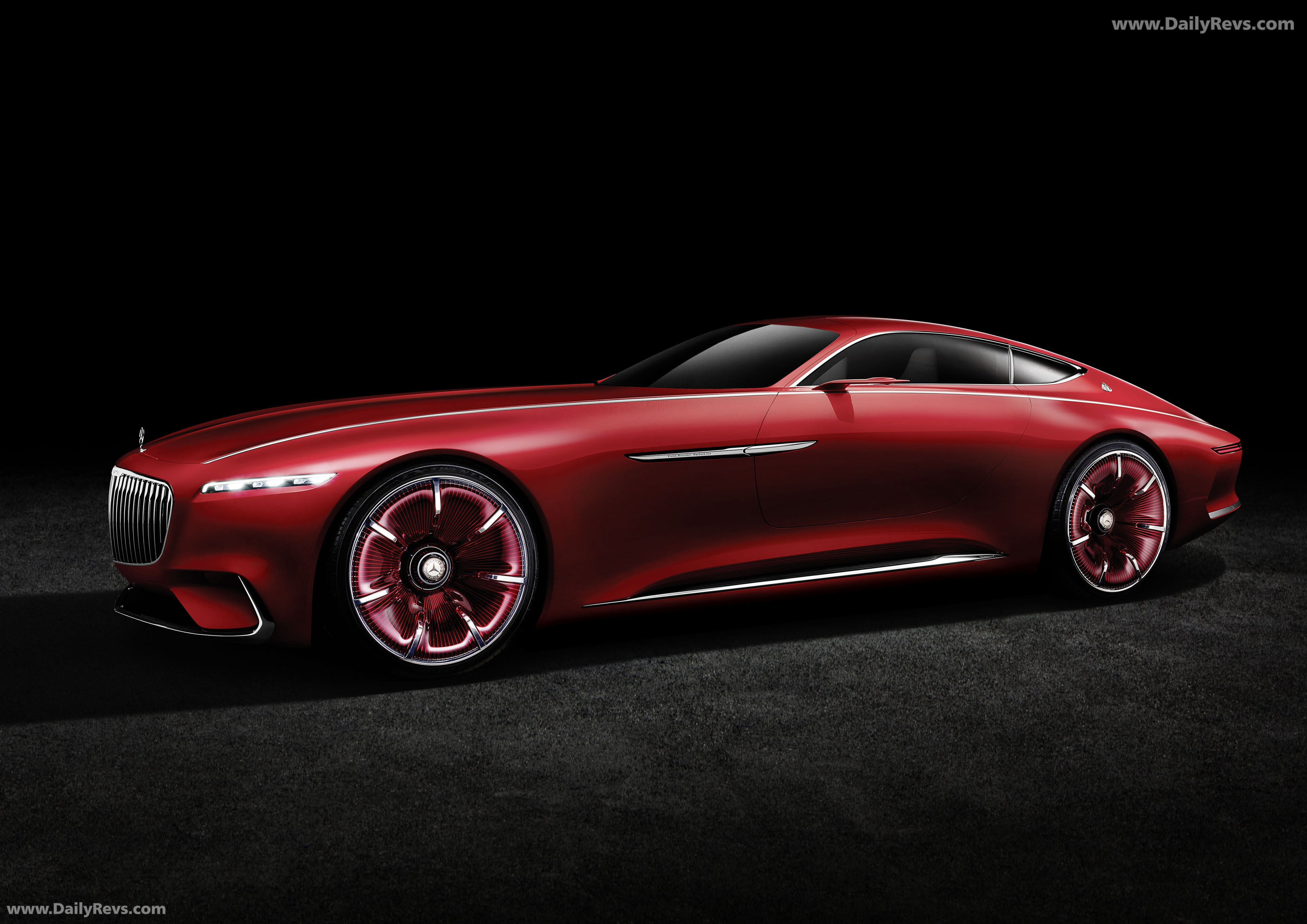 2016 Mercedes-Maybach Vision 6 Concept Front View
