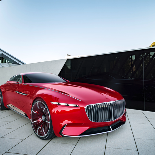 2016 Mercedes-Maybach Vision 6 Concept Front View