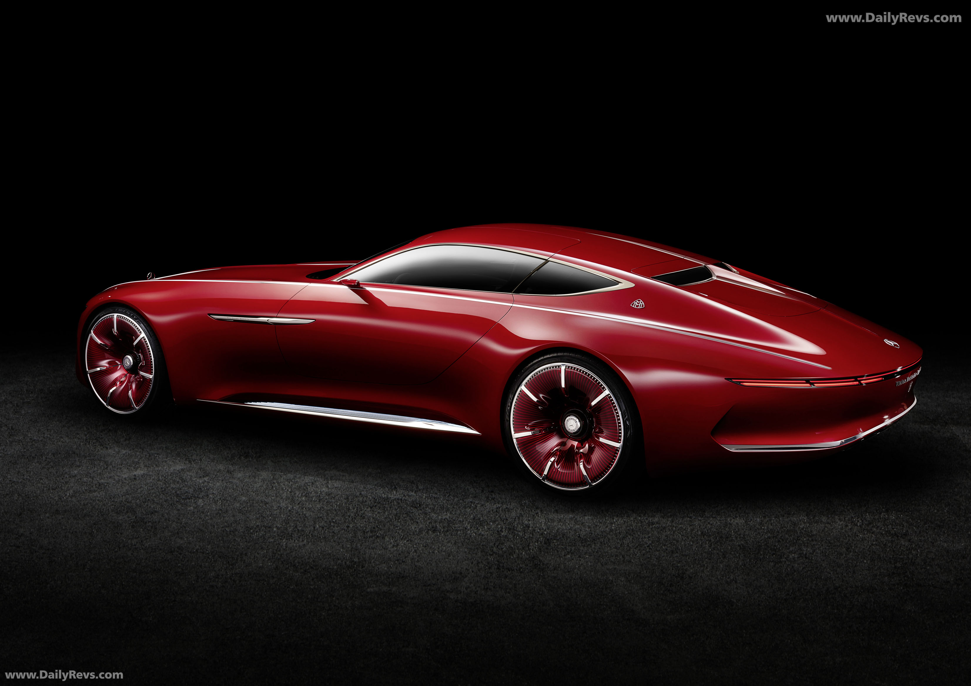 2016 Mercedes-Maybach Vision 6 Concept Rear View