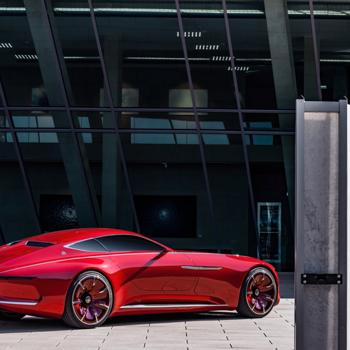 2016 Mercedes-Maybach Vision 6 Concept Rear View