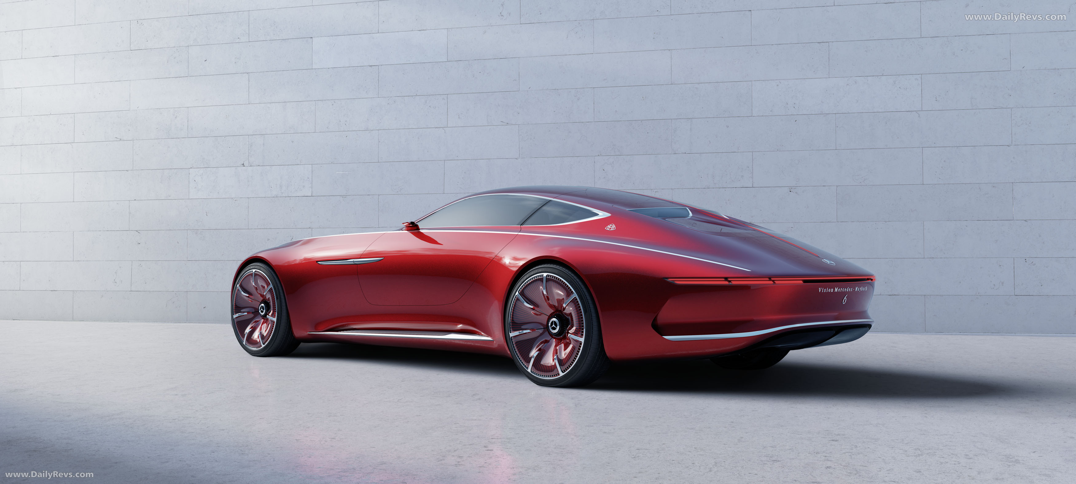 2016 Mercedes-Maybach Vision 6 Concept Rear View