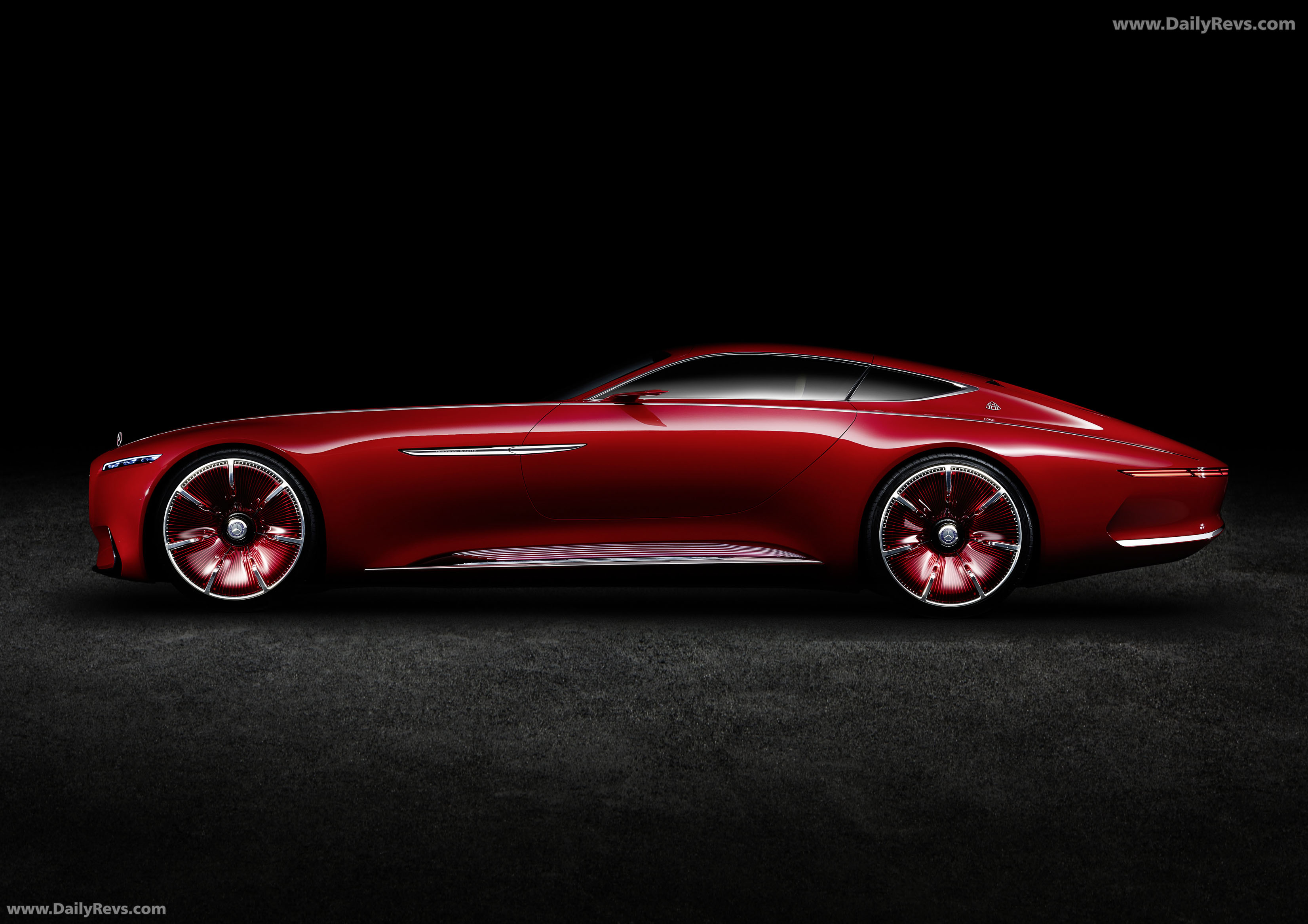 2016 Mercedes-Maybach Vision 6 Concept Side View
