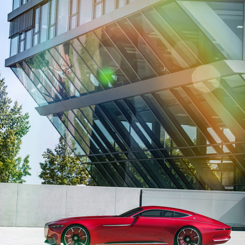 2016 Mercedes-Maybach Vision 6 Concept Side View