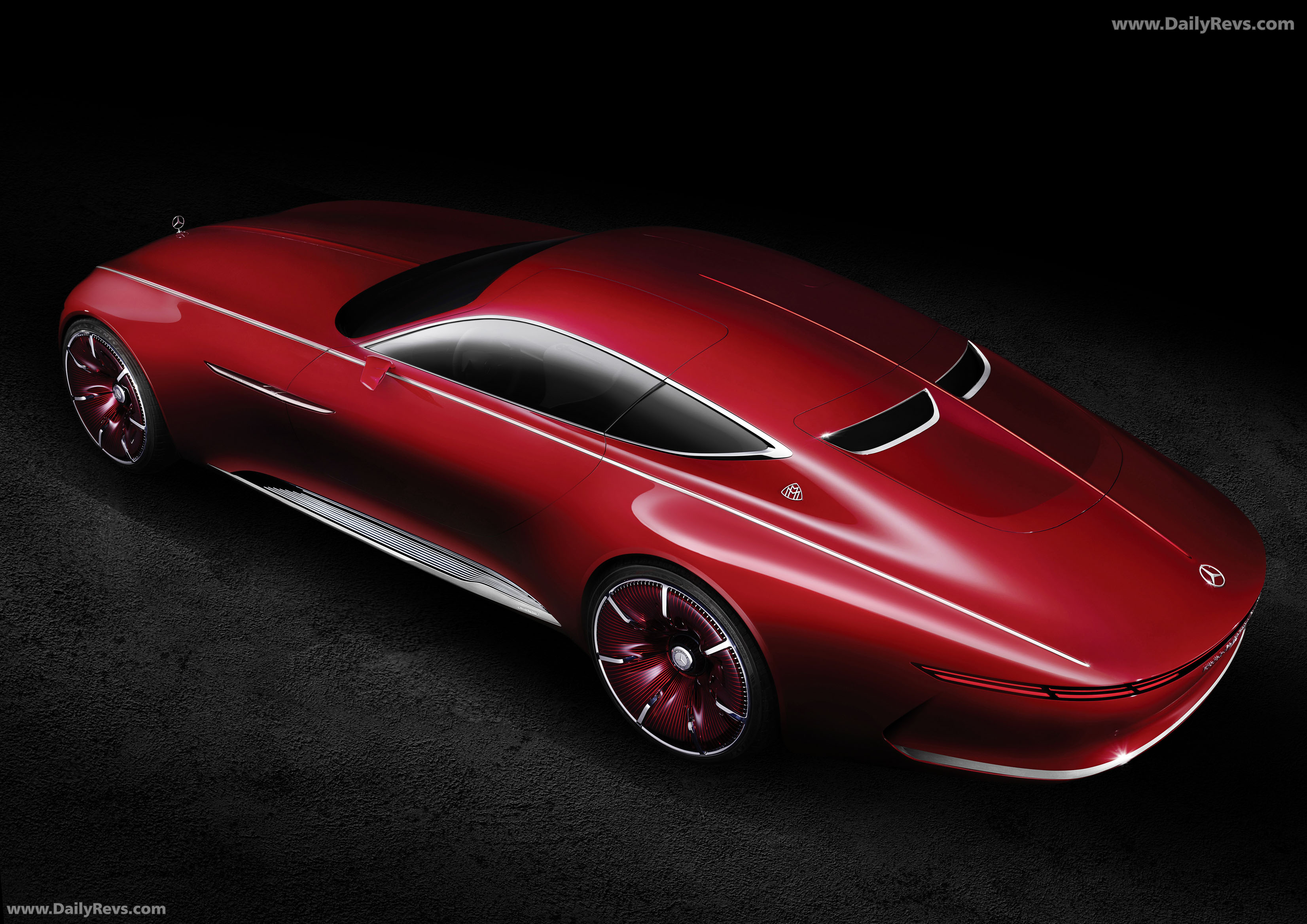 2016 Mercedes-Maybach Vision 6 Concept Top View