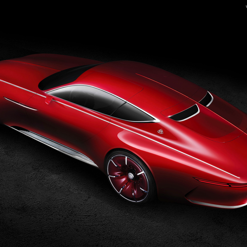 2016 Mercedes-Maybach Vision 6 Concept Top View