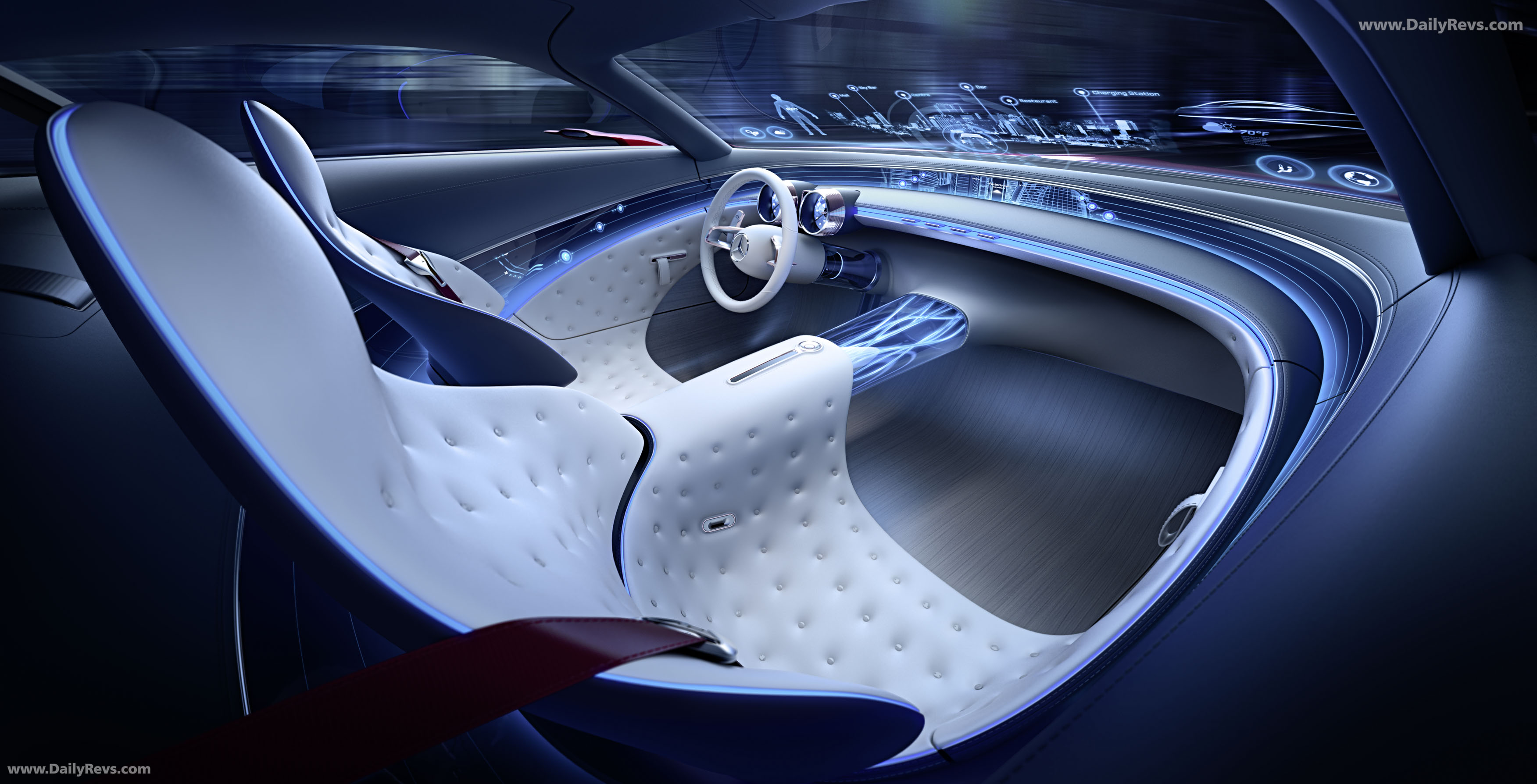 2016 Mercedes-Maybach Vision 6 Concept Interior