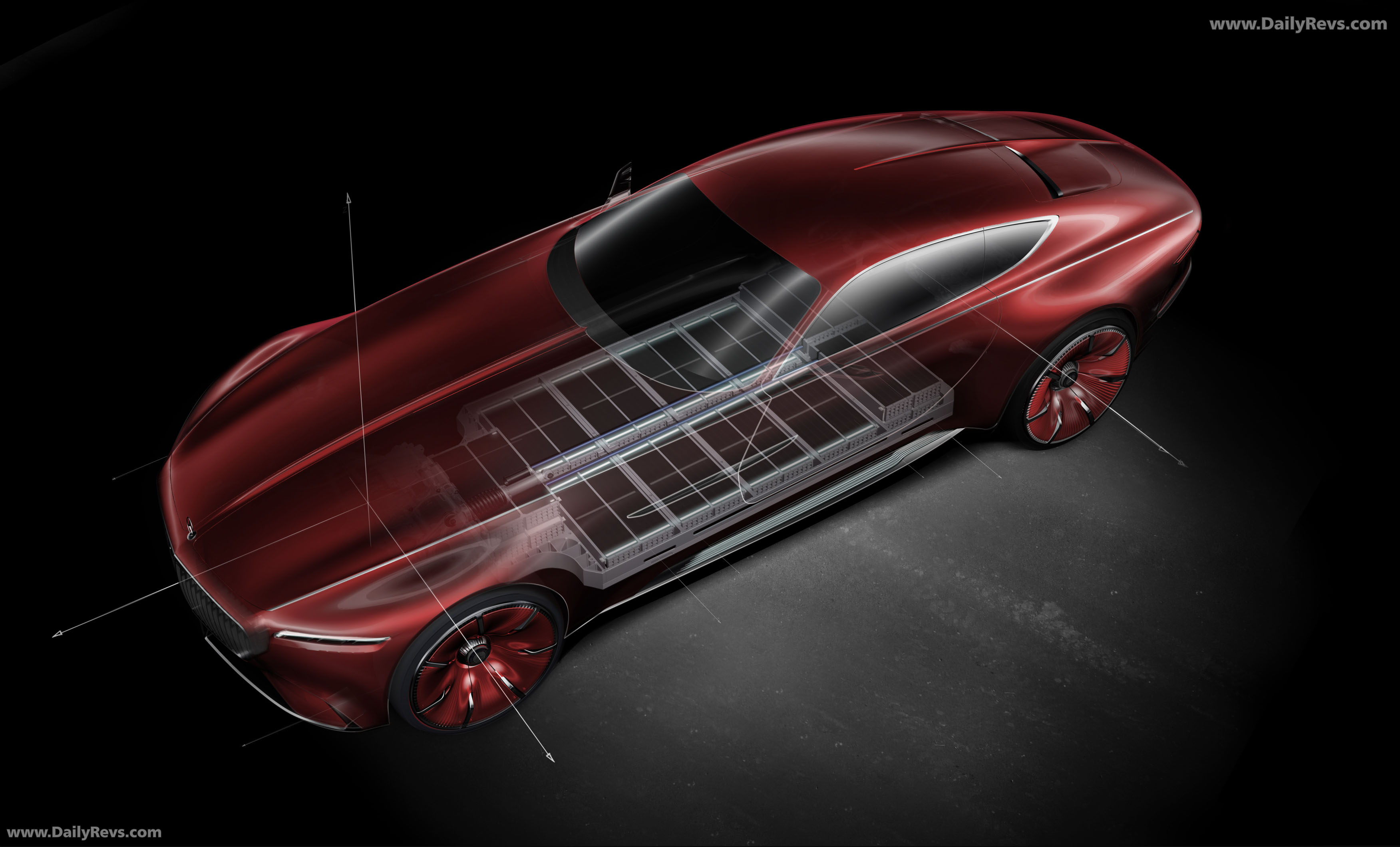 2016 Mercedes-Maybach Vision 6 Concept Sketches