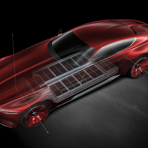 2016 Mercedes-Maybach Vision 6 Concept Sketches